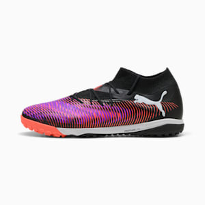 Chaussures de soccer à crampons FUTURE 8 PRO Cage Homme, PUMA Black-PUMA White-Glowing Red, extralarge